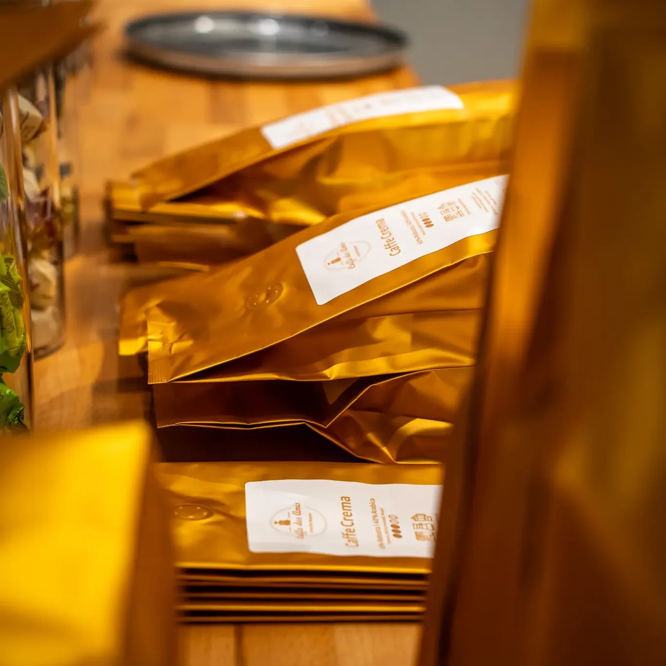 Caffe des Amis - Hinter den Kulissen - Rösterei in Michelstadt - Abfüllung Kaffee